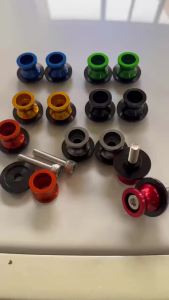 AKGLS-For HONDA CBR250R CBR600RR CBR1000RR CBR 600RR 1000RR 2004-2019 CBR954RR 900RR Motorcycle Stand Screw M8 Swingarm Spools Slider
