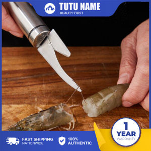 Shrimp Peeler Stainless Steel Seafood Cooking Tools Creative Convenient Scraping Fish Scales Kitchen Accessories