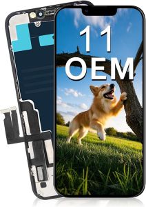 6.1” Premium for iPhone 11 Screen Replacement A2111 A2221 A2223 Digitizer LCD Display with Frame Assembly(No Tools)