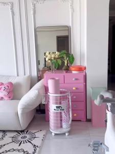 Equipment Storage Rack Equipment Yoga Mat Storage Gap Rack Fitness Sports Equipment Gap Badminton Racket Movable Storage Storage Equipment Yoga Mat Storage Gap Rack Yoga Mats