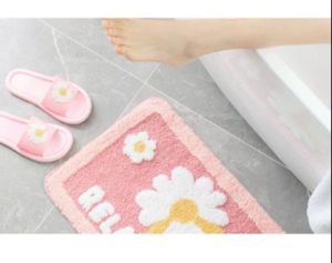 🔥FAST SHIPPING🔥 Polyester Floor Mat | Mat Bathroom Antiskid | Mat Doormat Household | Bedroom Carpet (Karpet Kaki)