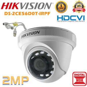 Hikvision CCTV Camera DS-2CE56D0T-IRPF 2MP Full HD Smart IR 20M  CCTV Camera High quality imaging Indoor Wired Night Vision Analog Camera
