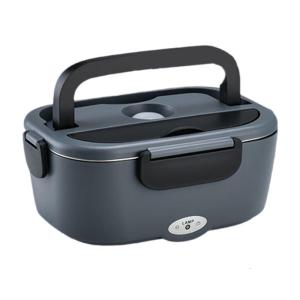 Hộp cơm trưa điện 80 Wát Sưởi ấm nhanh duals ngăn leakproof thép không gỉ ấm hơn cho hành khách