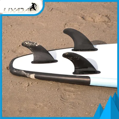 LIXADA Surfboard Fins Thruster Plastic Surfboard Fins Thruster Fins Surfboard Fin for Surfboard Longboard Paddleboard