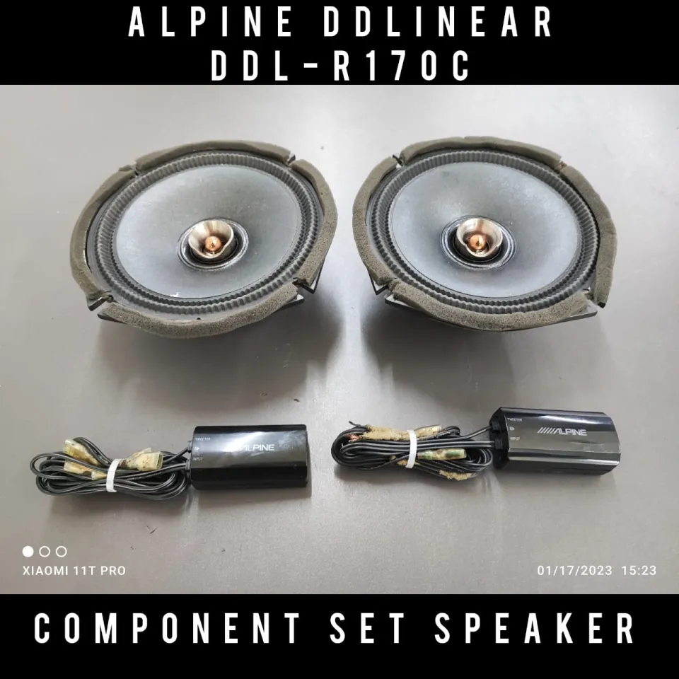 ALPINE DDL-R170 スピーカーセット アルパイン DDL-R170S アルパイン