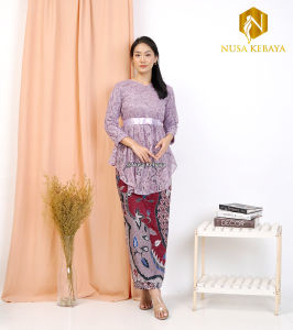 Nusa Kebaya Setelan Kebaya Brokat Modern Kebaya Brokat Pita Kebaya Brokat Terbaru