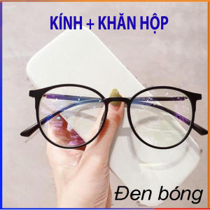 Gọng kính cận cho nam nữ thời trang Hàn Quốc mã 513kính gọng dẻo mắt kính không độ chống bụi siêu nhẹ
