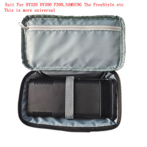 Salange HY300 HY320 Storage Case Travel Carry Projector Bag for Samsung The Freestyle Zipper Protector Carrying Bags for Beamer