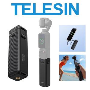 TELESIN S0-BCG-46-TDJ 5000mAH Battery Handle Powerbank Hand Grip for DJI OSMO Pocket 4/3 Camera