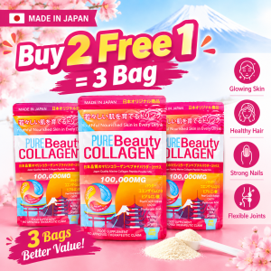(Exp: Feb/2028)Pure Beauty Collagen Powder PBC 100g 100000mg Japan Anti Aging Whitening Skin Firming Hydration Glow Brightening