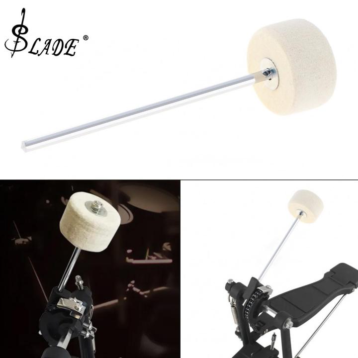 Batteria Set Pedale Battore Testa Accessori A Percussione Tamburo Basso Feltro Martello Testa Pad Parti Di Ricambio Per Strumenti Musicali - Foto 7