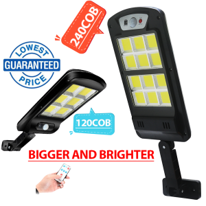 Solar Lights Outdoor Wall Lamp Waterproof Solar Street Light PIR Motion Sensor with Remote Control Garden Yard LED Lamp 1000W 600W 450W 250W 150W 50W White / Warm Lighting