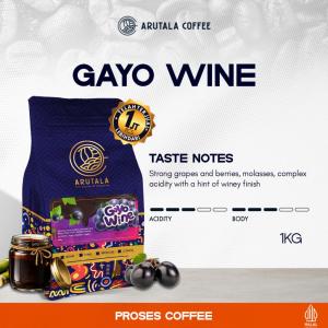 ARUTALA Kopi Arabika Gayo Wine 1KG