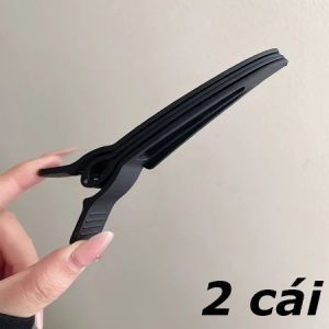 Kẹp Tóc Khổng Lồ Bằng Nhựa Acrylic Dễ Thương Phong Cách Hàn Quốc Dành Cho Bangs Fluffy Nẹp Dụng Cụ Tiện Dụng Tạo Kiểu