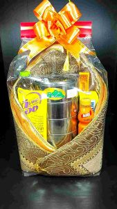 สังฆทานอาสนะปิ่นโต ชุดอุดมทรัพย์ อิ่มบุญค่ะ จัดใหม่ทุกวัน ราคาส่งค่ะ