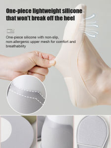 Invisible Invisible Socks Invisible Shoes Knitted Texture Not Tired Feet Breathable Thickening Ice Silk Shallow Invisible Boat Socks