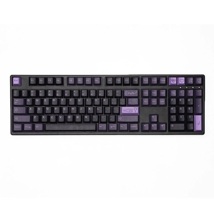 First Love 129 Keys PBT Dye Sublimation Cherry Profile Keycaps Set for ...