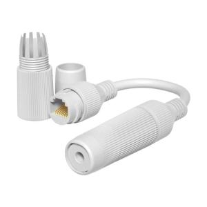 Ngoài trời Bộ chuyển đổi cáp RJ45 IP67 đầu nối chống thấm nước cáp có vỏ bảo vệ độ bền kéo mạnh mẽ IP67 cáp Ethernet tiêu đề