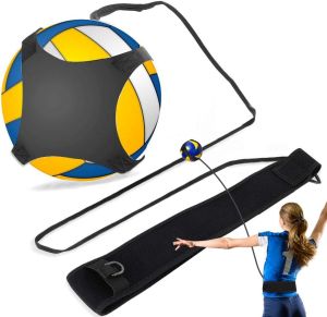 Yosoo Health Gear Volleyball Training Equipment Adjustable Volleyball Aid Training Device Football Kick Trainer Trainer Football