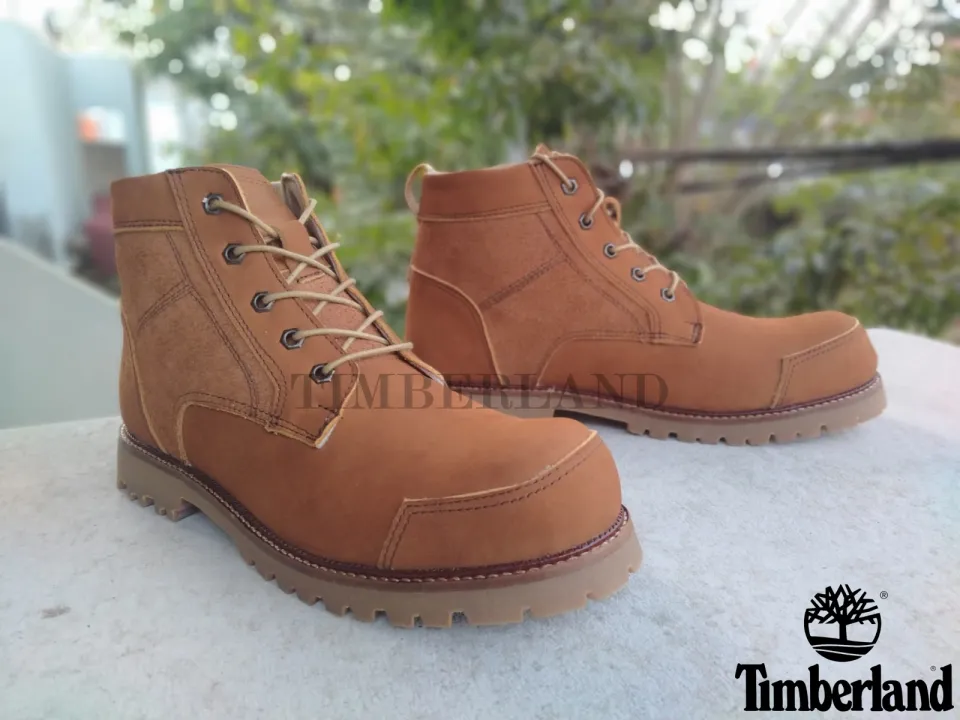 Sepatu Kasual Pria Timberland Men 6in Chukka Boot Wheat Nubuck