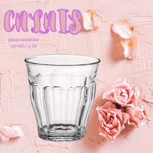 Calais Glass Tumbler 150 mL | Gelas Minum Kaca Cafe | Cangkir Kopi