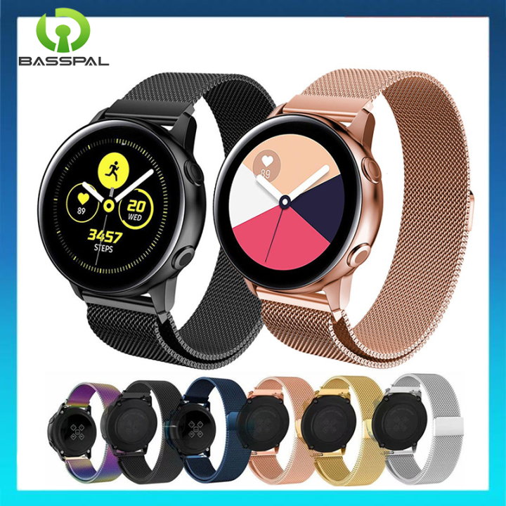 20mm 22mm Metal Watchband for Samsung galaxy watch 46mm 42mm