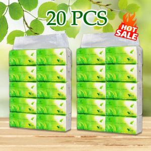 FIIO FASHION Buy 1 Get 1 Free Facial TissuesTea-Scented Napkins Soft Disposable Daily Use Skin-Friendly Facial Towels