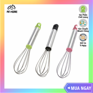 Cây Đánh Trứng Bằng Thép Không Gỉ ANHOME Phới Đánh Trứng Cầm Tay Tiện Lợi