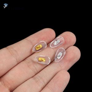 Y LifeStyle 10คู่ซิลิโคนสกรูบนแผ่นจมูกรั้งสนับสนุนสำหรับแว่นตาสนับสนุน nosepad