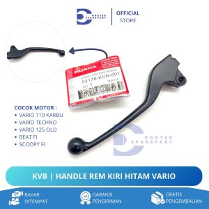 KVB HANDLE REM KIRI HITAM VARIO 110 KARBU / VARIO TECHNO / VARIO 125 OLD / BEAT FI / HANDEL / HENDEL