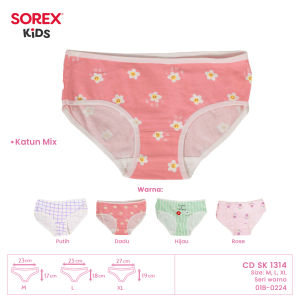 SOREX KIDS GIRL SK 1314 - CD CELANA DALAM ANAK PEREMPUAN