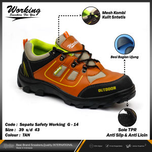 Sepatu Hiking Pria Working G-14  Sepatu kerja lapangan casual