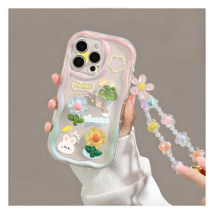 Deamor Case Samsung A02S A05 A05S A12 M12 A13 4G A14 A15 A23 Casing Wave Glow motif Honey Sunshine 3D