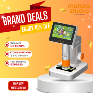 MatataStudio MX2-AS Digital Microscope STEM Educational Toys for Kids
