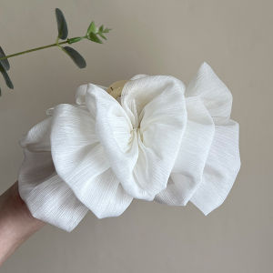 กิ๊ปติดผมอะคริลิคโบว์ผ้าตาข่ายสีดำกิ๊บติดผมเด็กใหม่สำหรับผู้หญิงอารมณ์เกาหลีคลิปหนีบฉลามเทพนิยายแฟชั่นเสริมบุคลิก