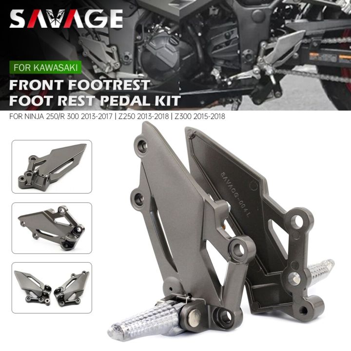 Voetsteunen motorfietsen Voor KAWASAKI Voor NINJA 300/250/R