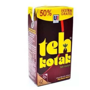 Teh KOTAK JASMINE | LEMON | MANGO | APPLE Bundle 1 CTN (TetraPack) 300ML (SG)