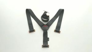 Safety Belt Harness For Children Basket Baby Car Seat Belt Extended Belt With Lock Latch Horn Buckle Baby Accessories