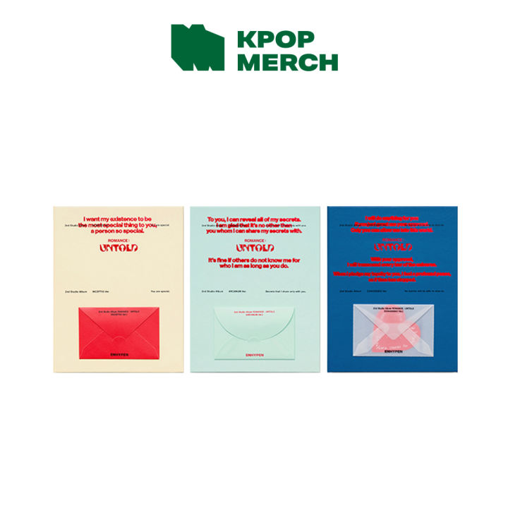 ENHYPEN 2nd Album [ ROMANCE UNTOLD ] Lazada PH