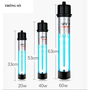 Bóng Đèn UV Diệt Khuẩn Hồ Cá Công Suất 20W . Phụ kiện hồ cá đèn hồ cá công suất 20W 30W 40W 60W