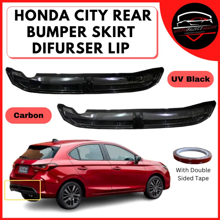 Honda City 2022 GN2 RS Hatchback Bodykit Rear Bumper Skirt Diffuser ...