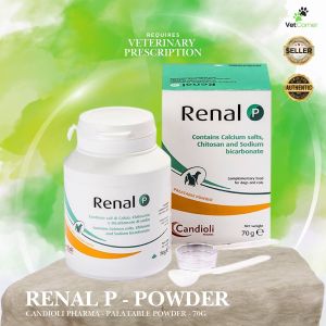 Renal P - POWDER (Candioli) for Dogs & Cats - 70g