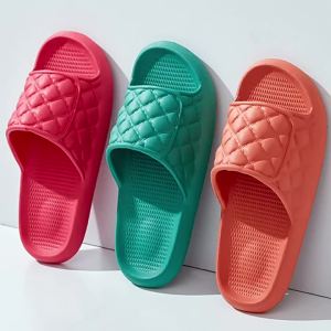 Simple And Stylish WomenS Summer Home Slippers For Bathroom Use Non-Slip Lightweight Indoor Sandals For Men