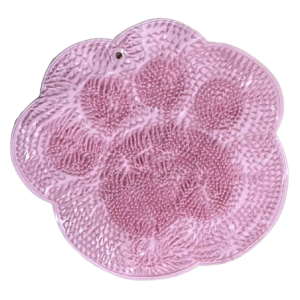 FUNG Cat Paw Back Massage Cleaning Brush Wall Mounted Efficient Cleaning Foot Massage Scrubber Skin Washing Tool 30x30cm Exfoliating Brush Mat Arms