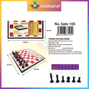 [LHT] Cờ Vua Liên Hiệp Thành Bàn Đại 44cm Nhựa Tốt Cứng Cáp Cao Cấp Gấp Gọn Đồ Chơi Trẻ Em Trí Tuệ