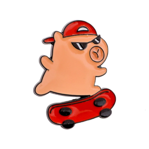 Cuteness Capybara Brooch Lovely Animal Pin Stylish Party Metal Texture for Party Dress Up and Present Giving