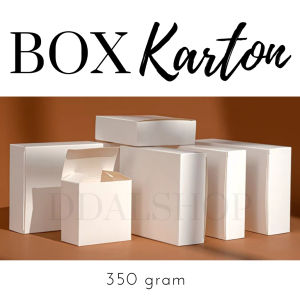 Box Karton Serbaguna Kotak Souvenir Packaging Kardus Polos Untuk Hadiah Kemasan 21*62*11cm