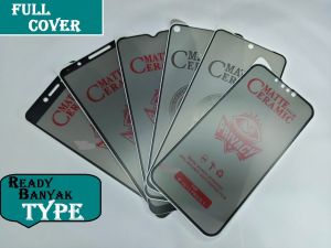 Anti Gores Ceramic Matte SPY Oppo A78 4G / A78 5G / A58 5G / A18 4G / A98 4G / A98 5G / A96 / A54 4G - Ceramic Matte SPY Anti Privacy Anti Minyak Anti Pecah Full Cover