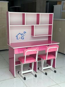 BÀN HỌC SINH ĐÔI CHO 2 BÉ NGANG 1M4