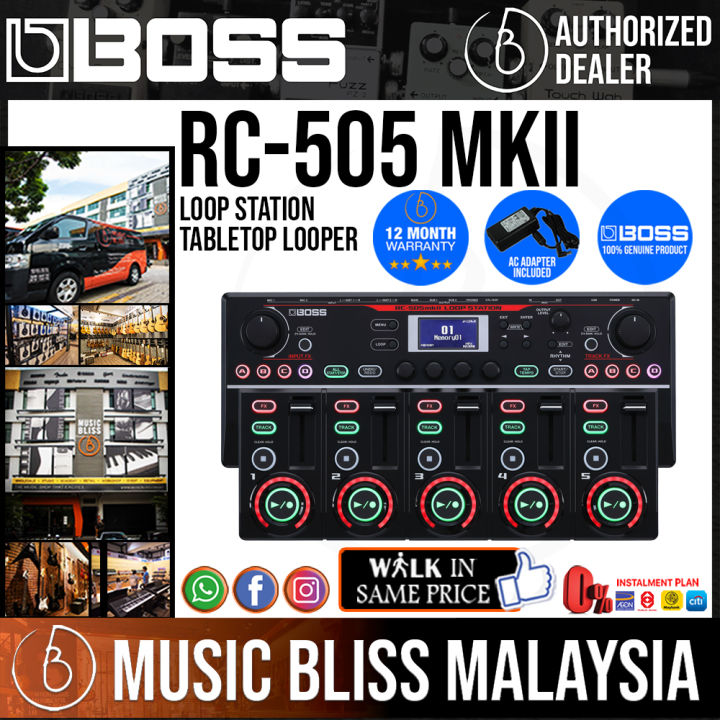 Boss RC-505 MK2 Loop Station Tabletop Looper (RC-505MKII) | Lazada